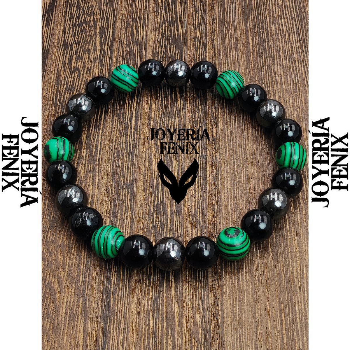 JOYERIA FENIX - Pulsera Triple Protección Turmalina - Joyería Fenix