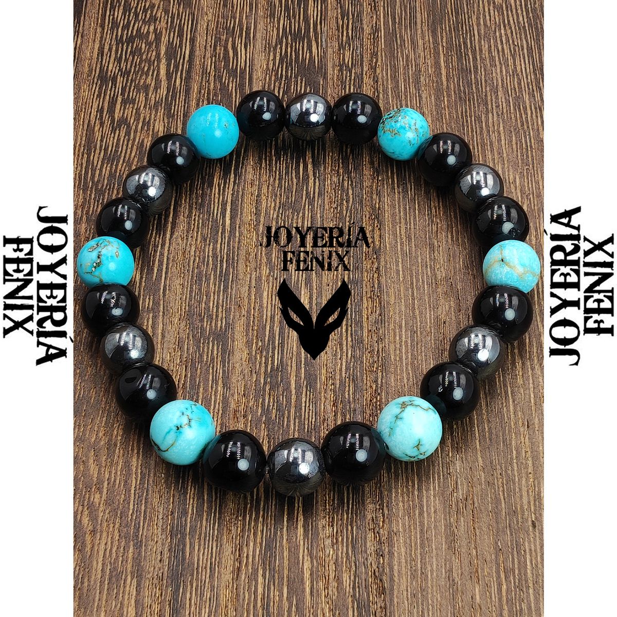 JOYERIA FENIX - Pulsera Triple Protección Turmalina - Joyería Fenix