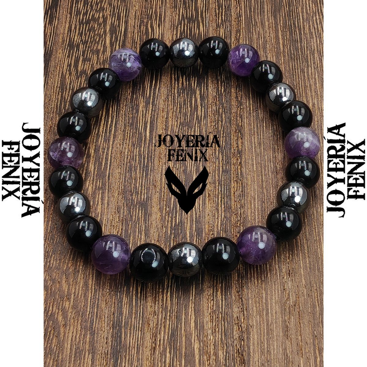 JOYERIA FENIX - Pulsera Triple Protección Turmalina - Joyería Fenix