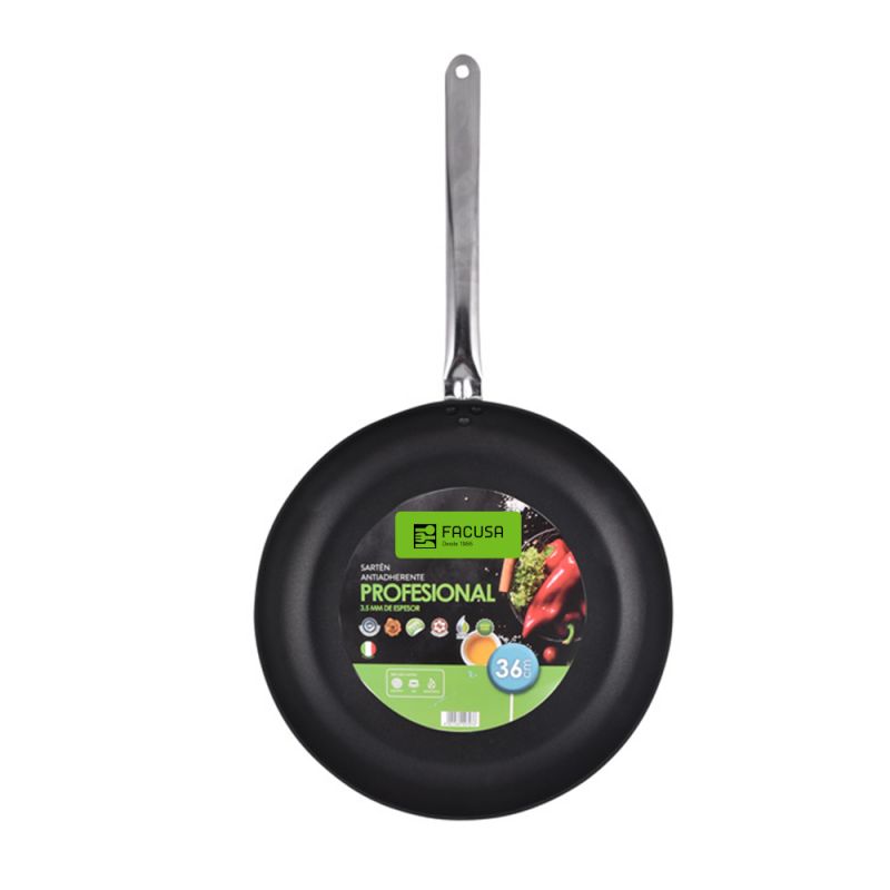 FACUSA - Sarten Profesional 36Cm - Facusa negro