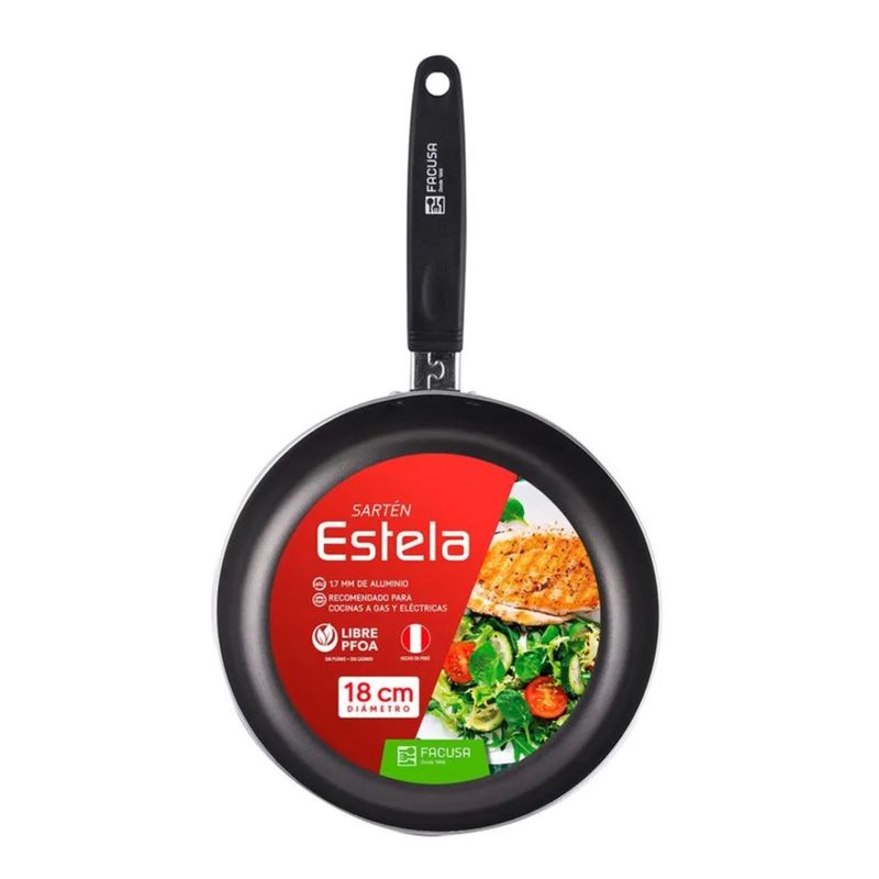 FACUSA - Sarten Estela #18  facusa antihaderente