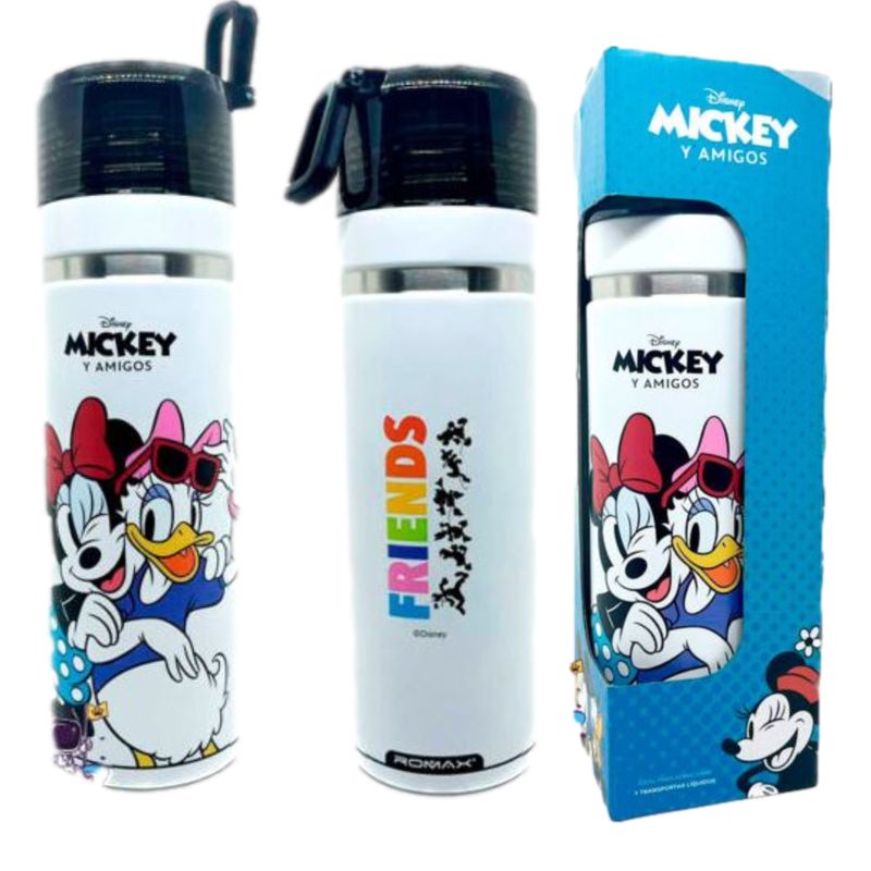 ROMAX - Termo Minnie Mouse 700 ML Premium Acero Inoxidable