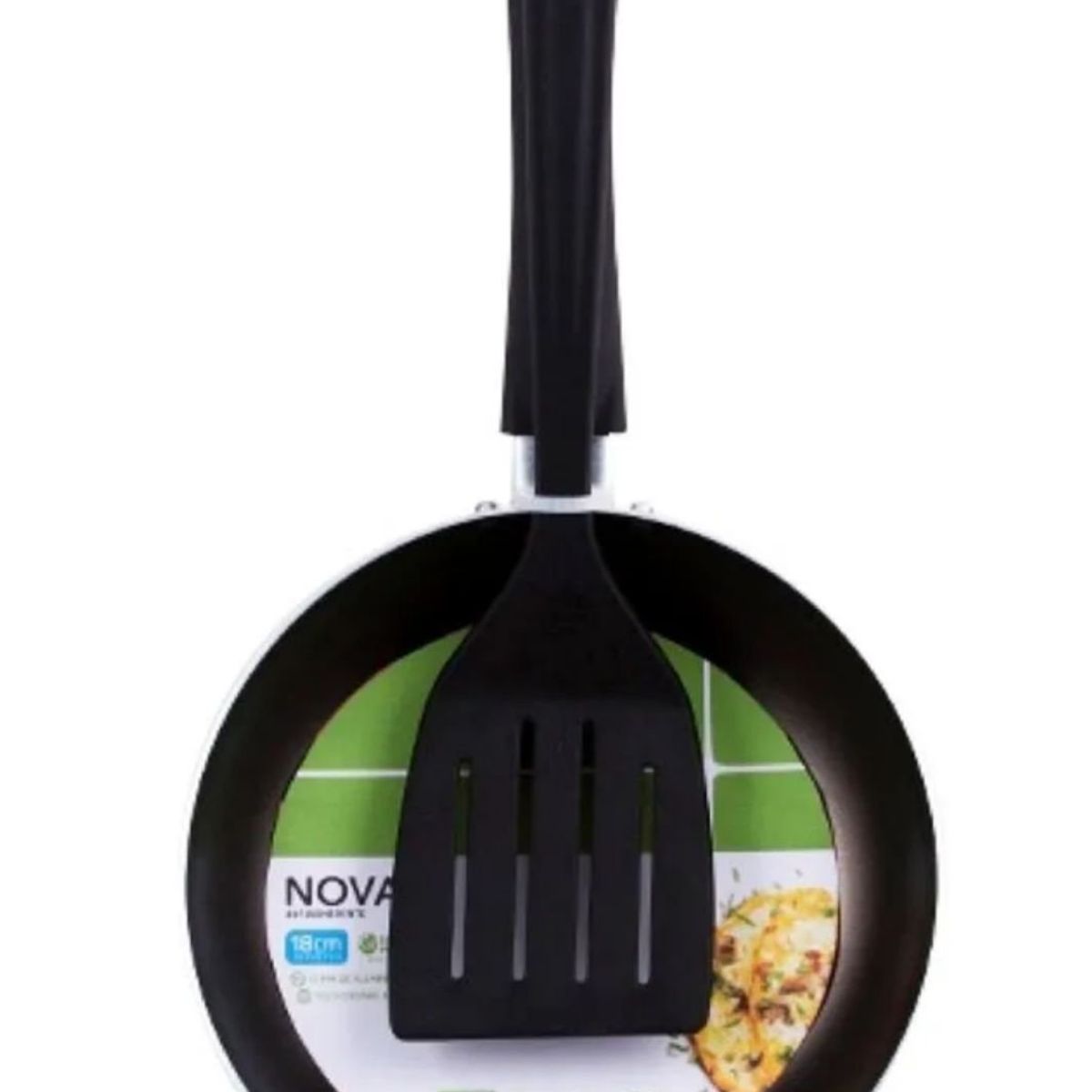 FACUSA - Sarten Antiad. Nova 18Cm +Espat. Nylon 4 - Facusa