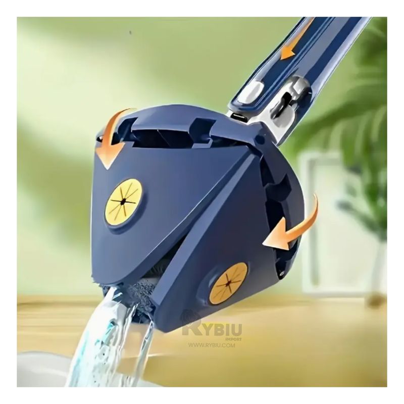 GENERICO - Trapeador Practico y Util para Sala Azul Y+Papel de Regalo