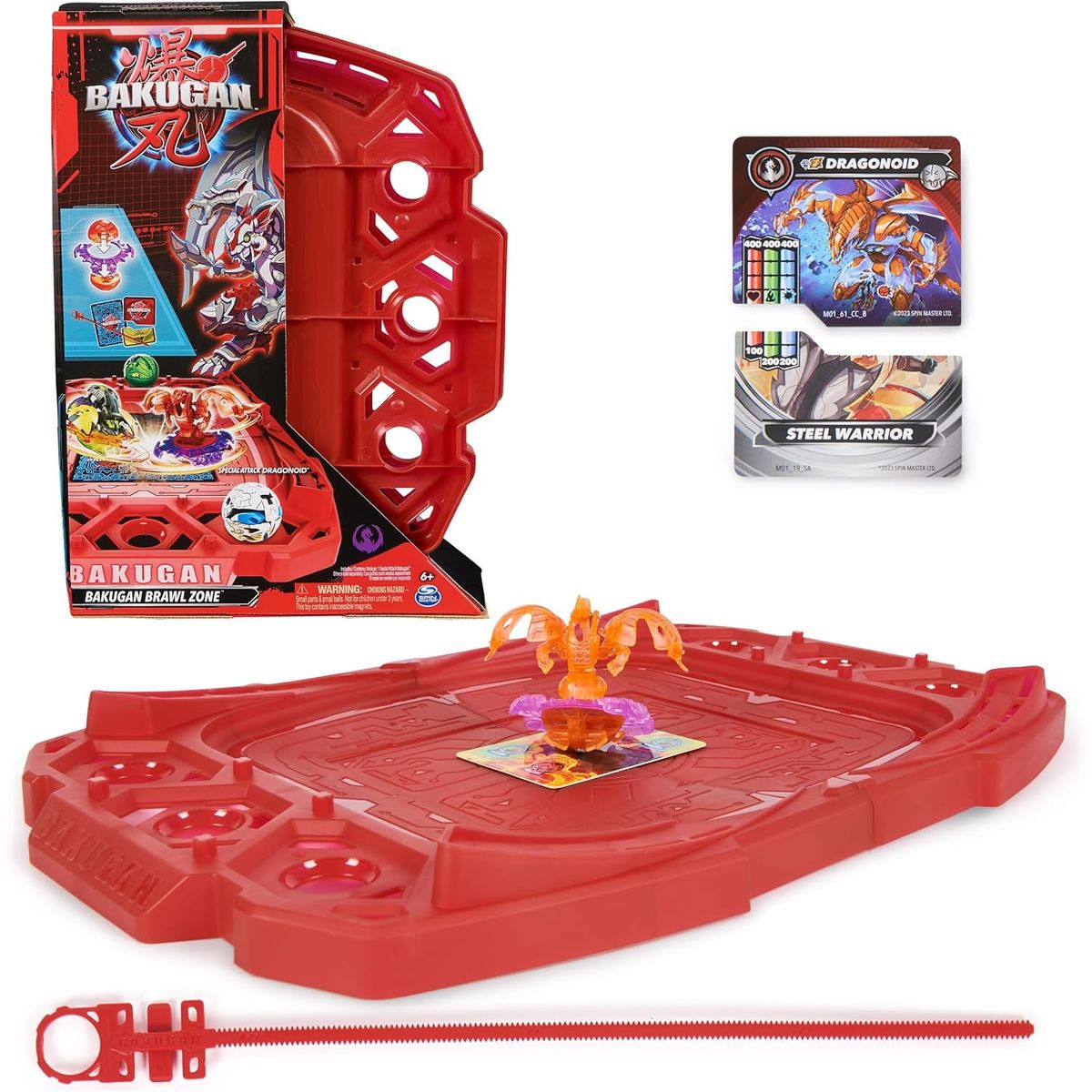 SPIN MASTER - Bakugan Brawl Zone - Juego con Dragonoide de ataque especial