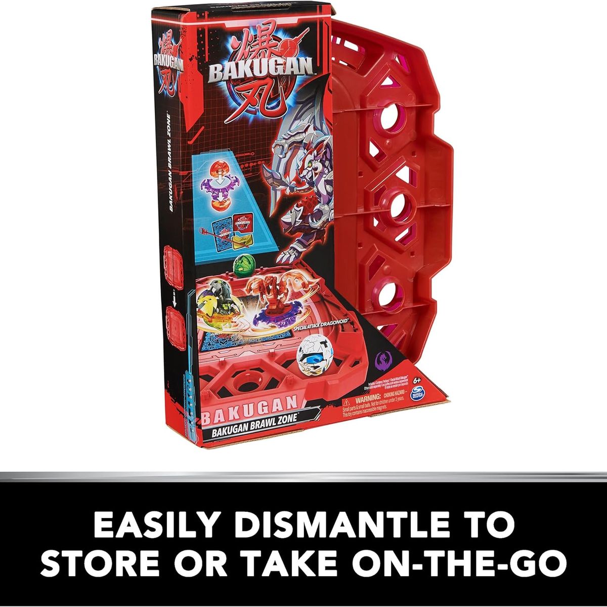 SPIN MASTER - Bakugan Brawl Zone - Juego con Dragonoide de ataque especial