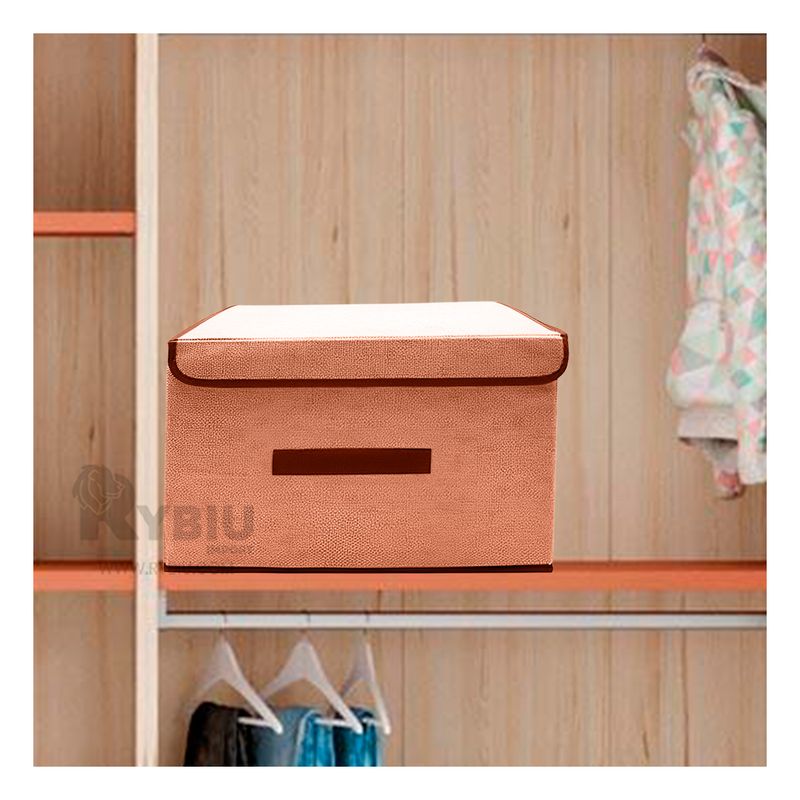GENERICO - Organizador Ligera de 36x24x23 Mostaza Y+Regalo Stickers