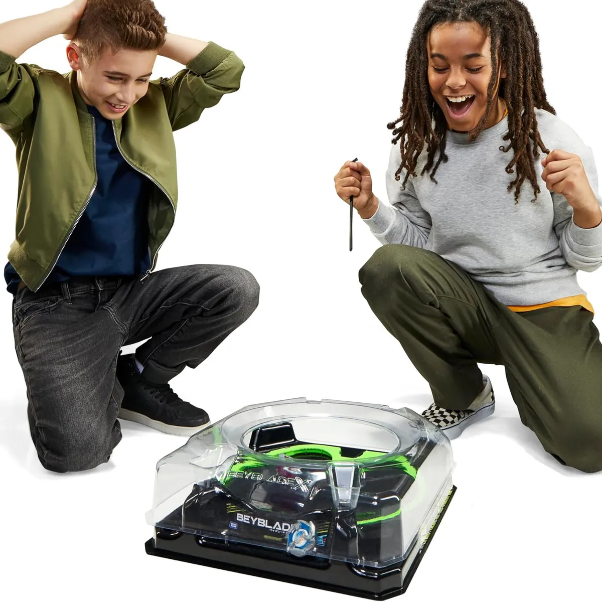 HASBRO - BEYBLADE X Xtreme Battle Set con Beystadium Arena F9588