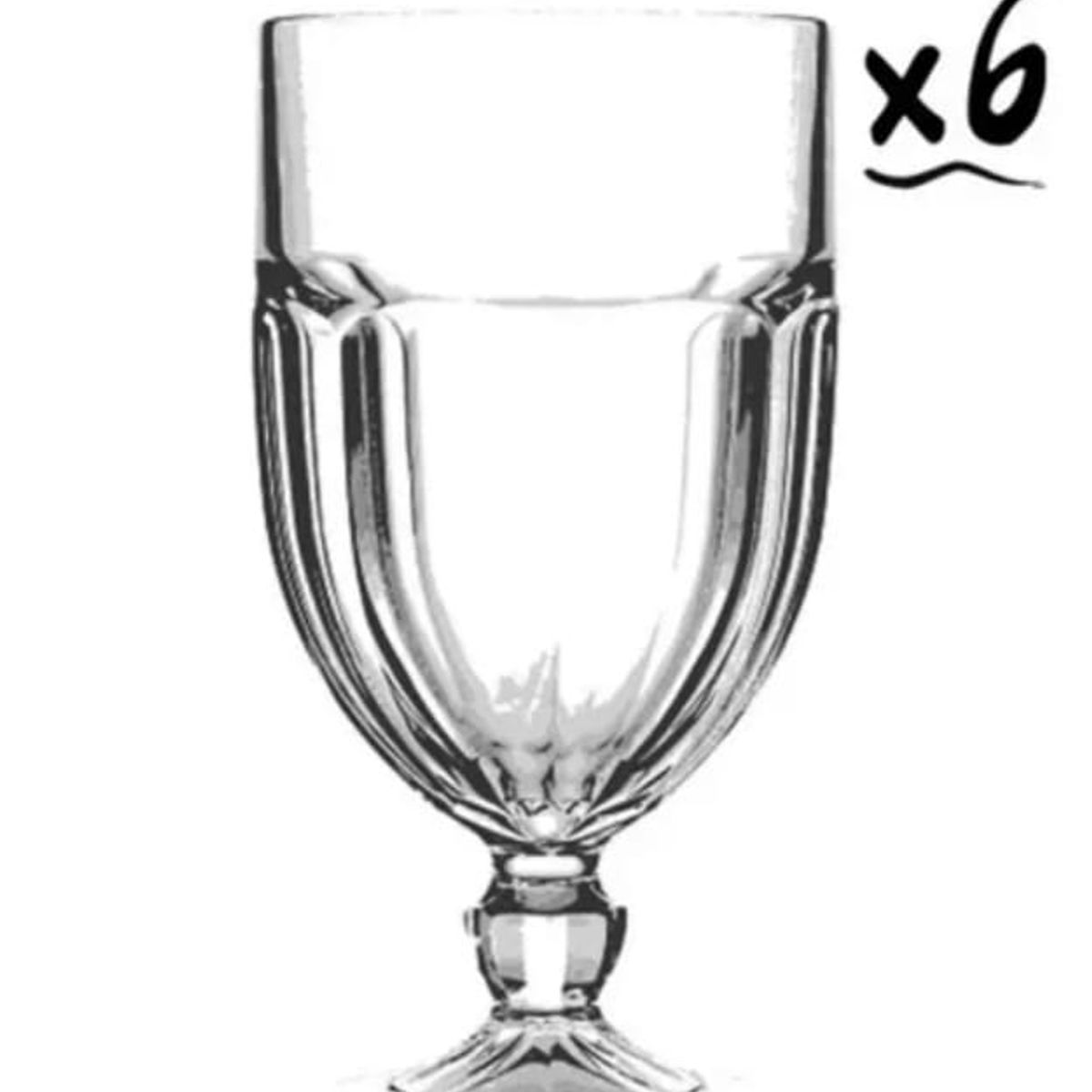 NADIR - Copa Bristol Agua 12Oz # 0011 - Nadir  (X 6PZS.)