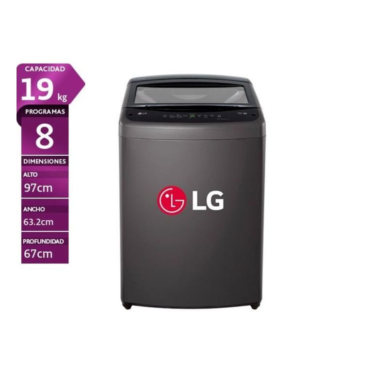 LG - LAVADORA LG 19 KG CARGA SUPERIOR TURBODRUM™ WT19BVTB