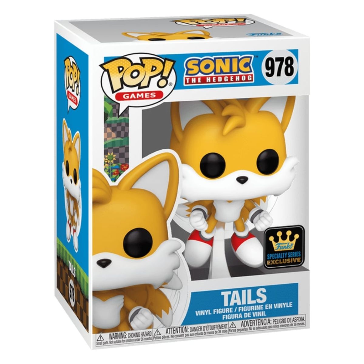 FUNKO - Funko Pop Tails Specialty Series Exclusivo - Sonic