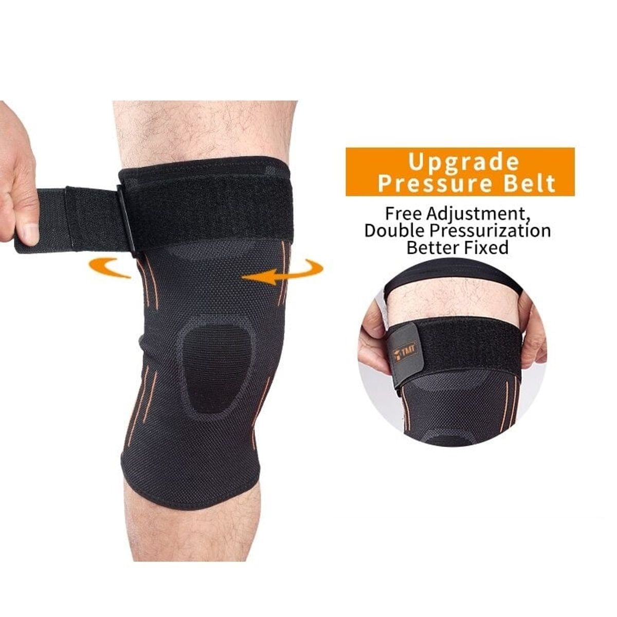 TMT - Rodilleras TMT K31 Elasticidad Compresión Transpirables