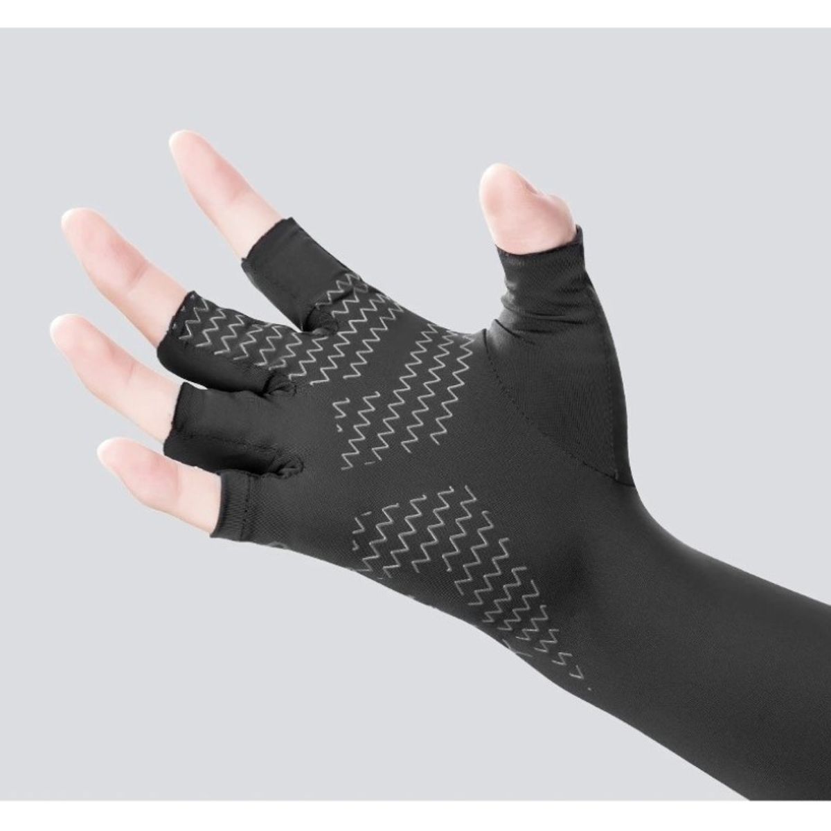 ROCKBROS - Mangas Deportivas ROCKBROS S205 Negro Ciclismo Protección UV