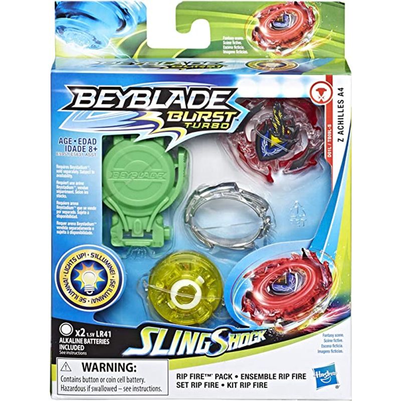 BEYBLADE - BEYBLADE BURST TURBO Z ACHILLES A4 CON LUCES