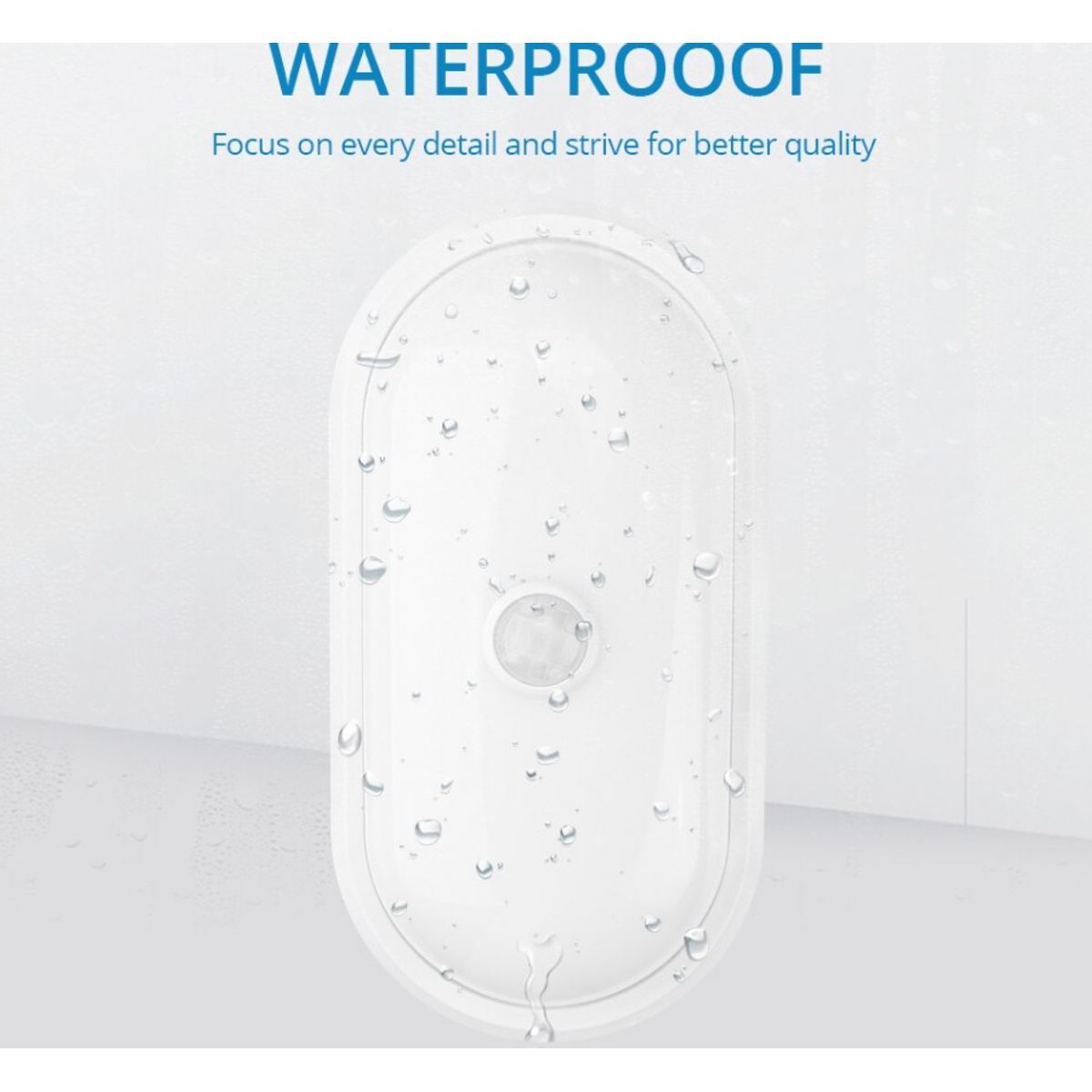 GENERICO - Foco Luz Led Sensor De Movimiento 15w Hogar