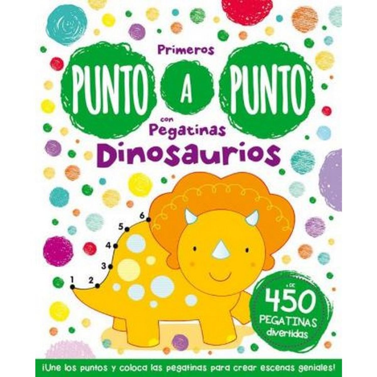 GENERICO - PUNTO A PUNTO CON PEGATINAS DINOSAURIOS