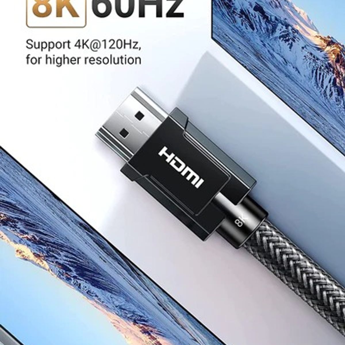 UGREEN - Cable HDMI 8K 2.1 Certificado 2M Ugreen 70321
