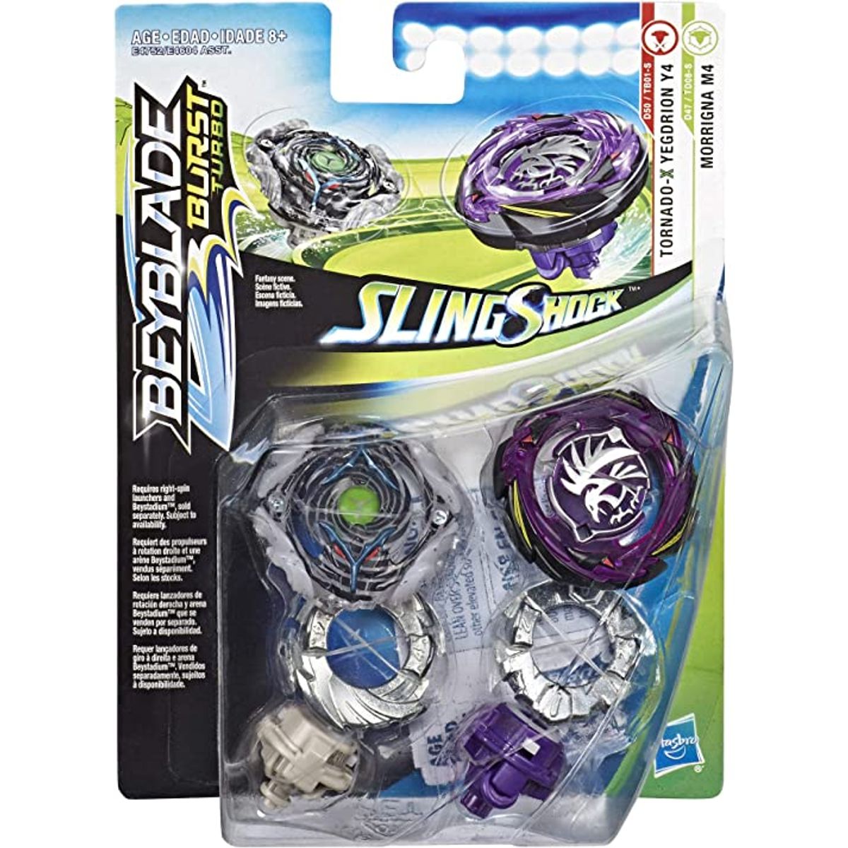 BEYBLADE - BEYBLADE BURST TURBO TORNADOX YEGDRION Y4 Y MORRIGNA M4