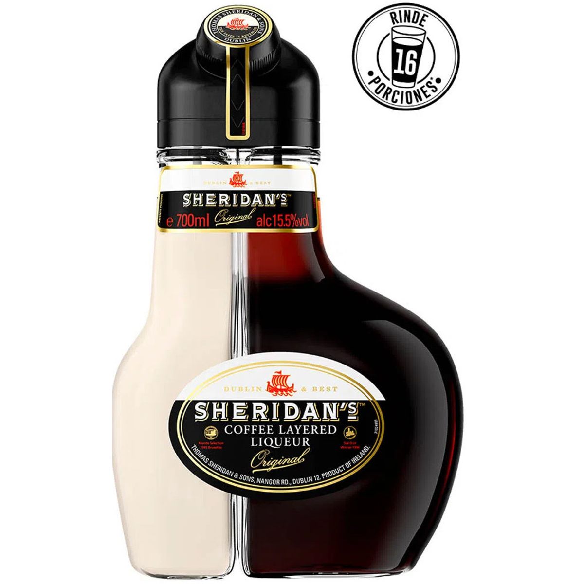 SHERIDANS - Licor SHERIDANS Original Botella 1L
