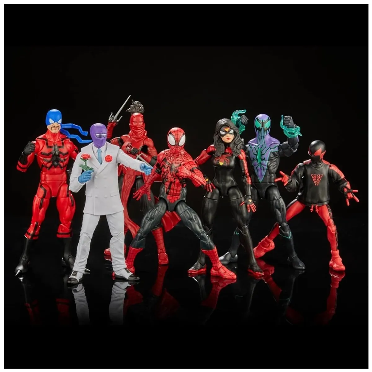 MARVEL - Marvel Legends Wave Completa Retro Spiderman Comic