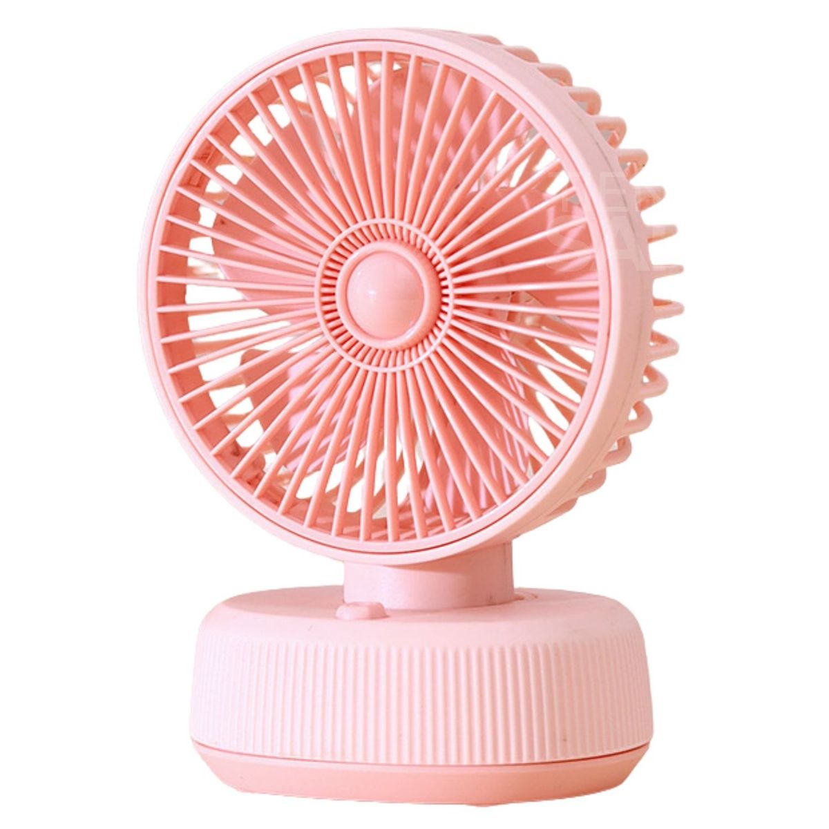 GENERICO - Mini Ventilador de Escritorio Inalámbrico Portátil - Rosado