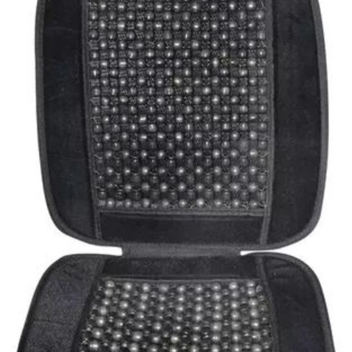 GENERICO - Respaldar de Auto Antitranspirante Acolchado Negro