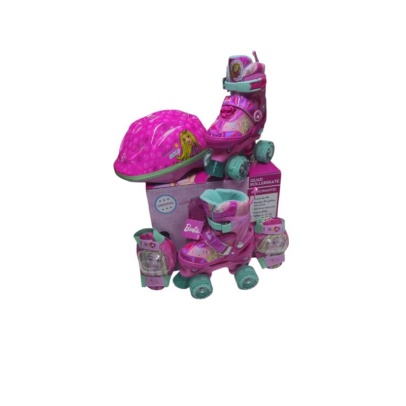 BARBIE - PATIN 4 RUEDAS BARBIE TALLA M
