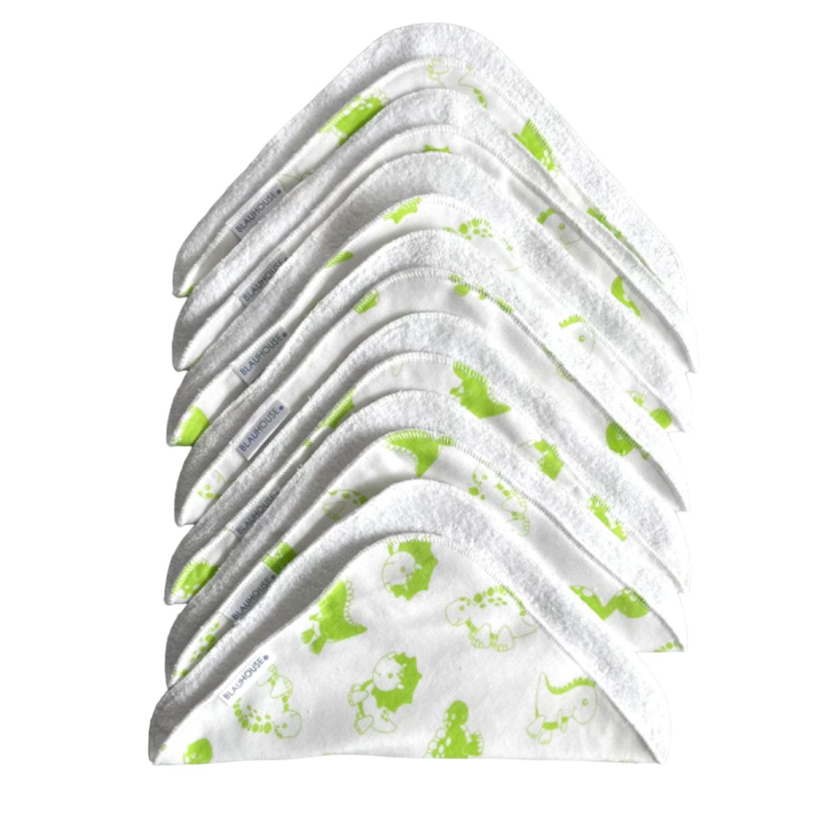 BLAUHOUSE - Babita para Bebé Algodón Reverso Felpa Pack x7