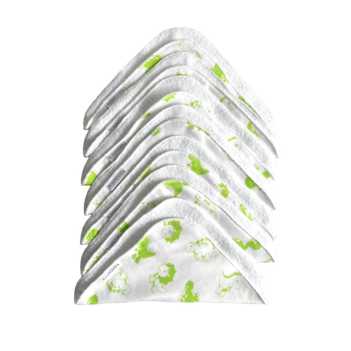 BLAUHOUSE - Babita para Bebé Algodón Reverso Felpa Pack x7