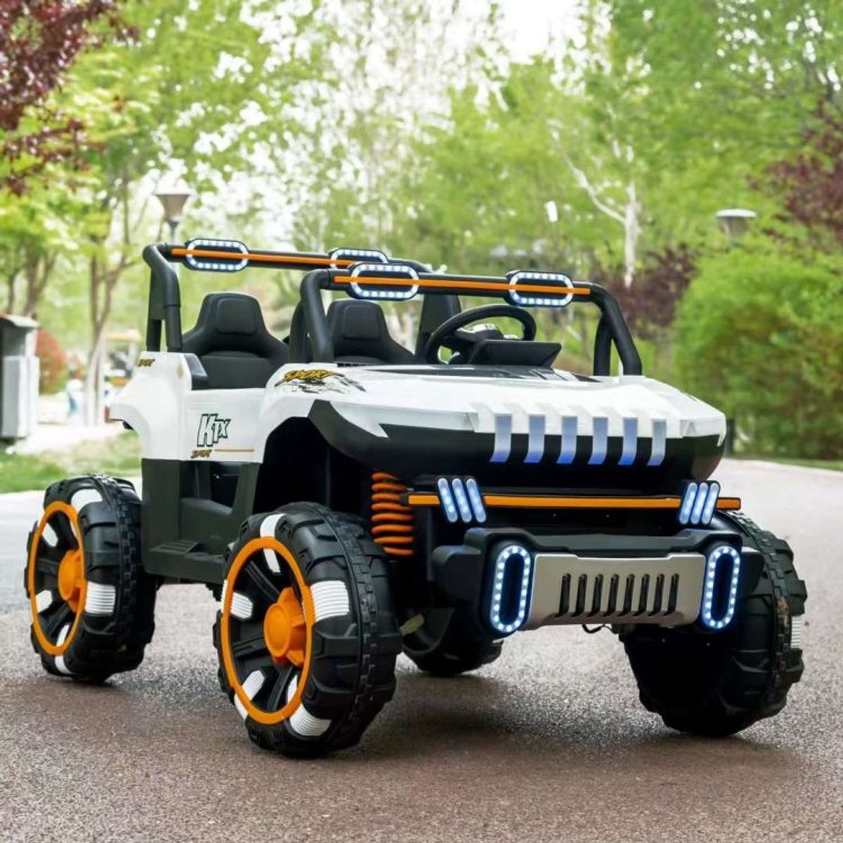 GENERICO - Carro Demoledor 4x4 a batería para niños 12V