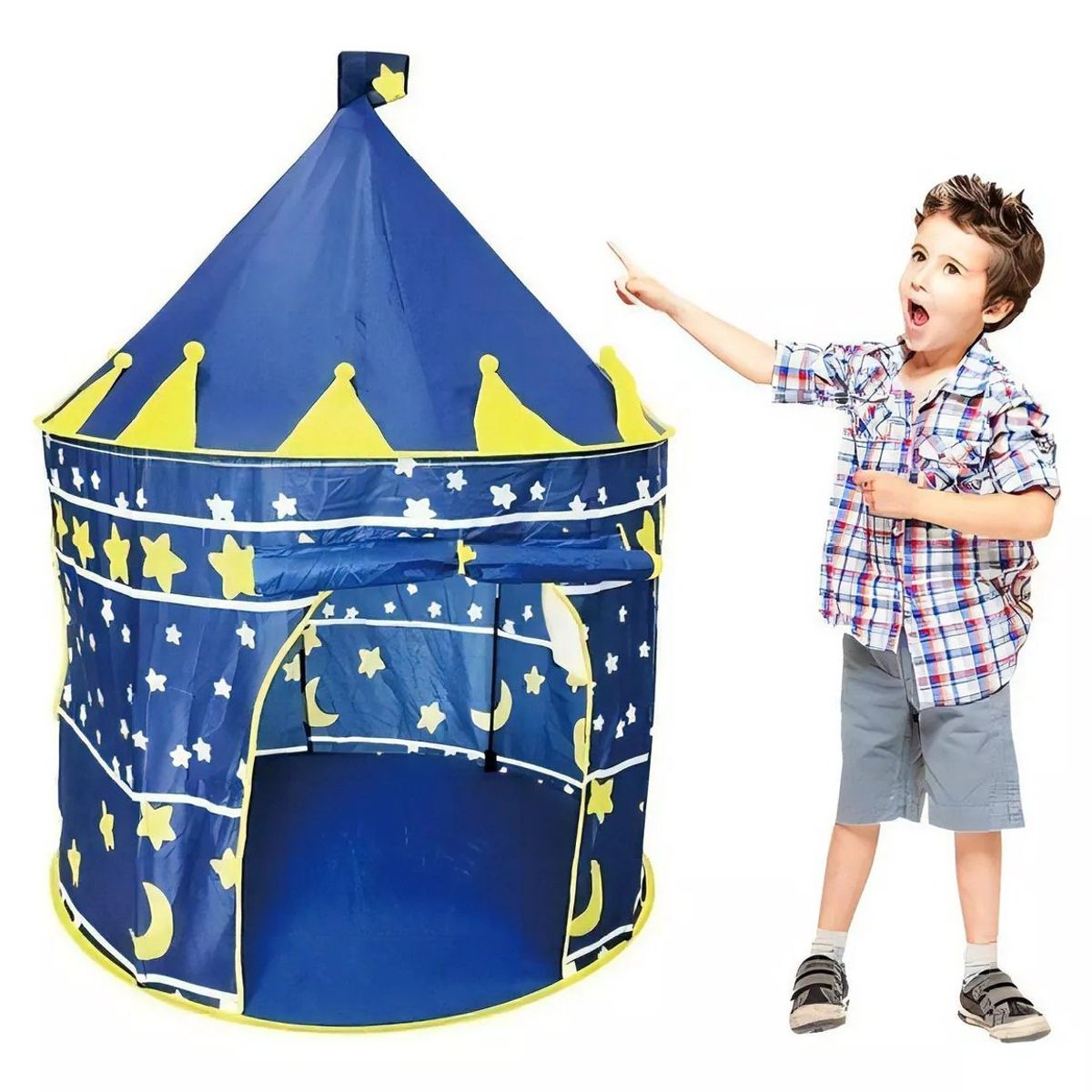 GENERICO - Carpa Castillo Principe Armable para Niño