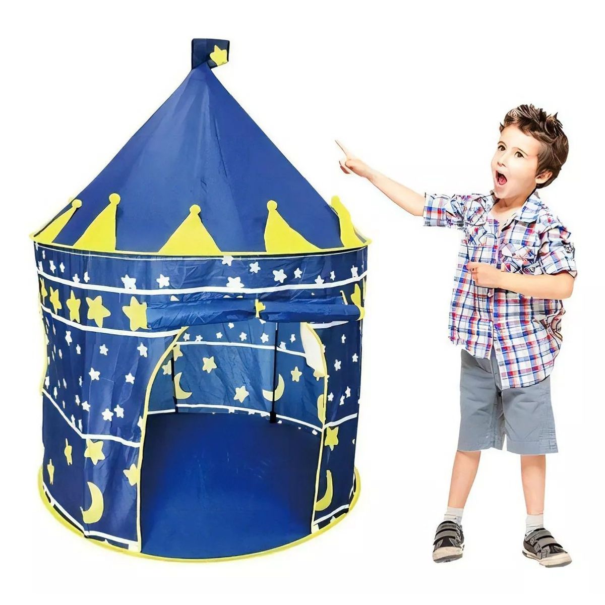 GENERICO - Carpa Castillo Principe Armable para Niño