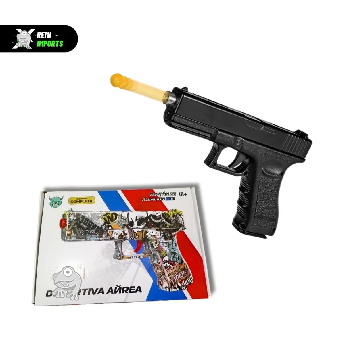 GENERICO - Lanzador Glock  G17I AIRSOFT
