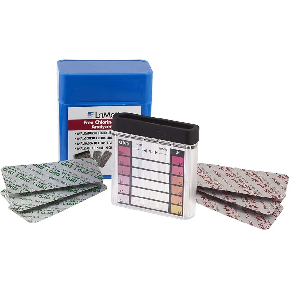 GENERICO - Kit Comparador de Cloro LibrepH para piscinas LAMOTTE 7019-ML-BX