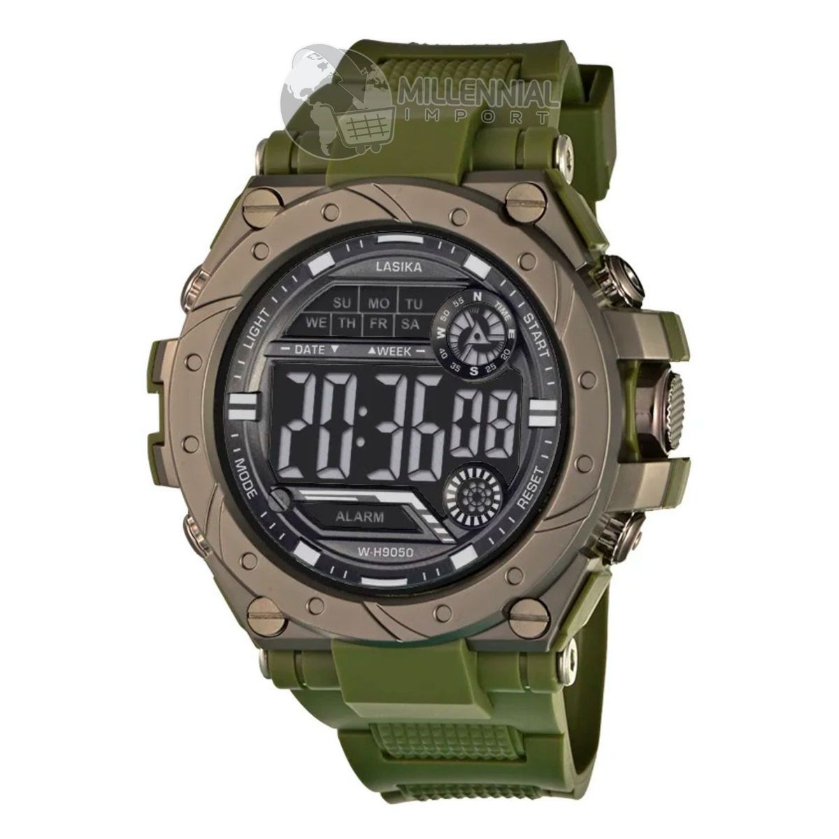 GENERICO - Reloj Digital para Hombre Estilo Sport