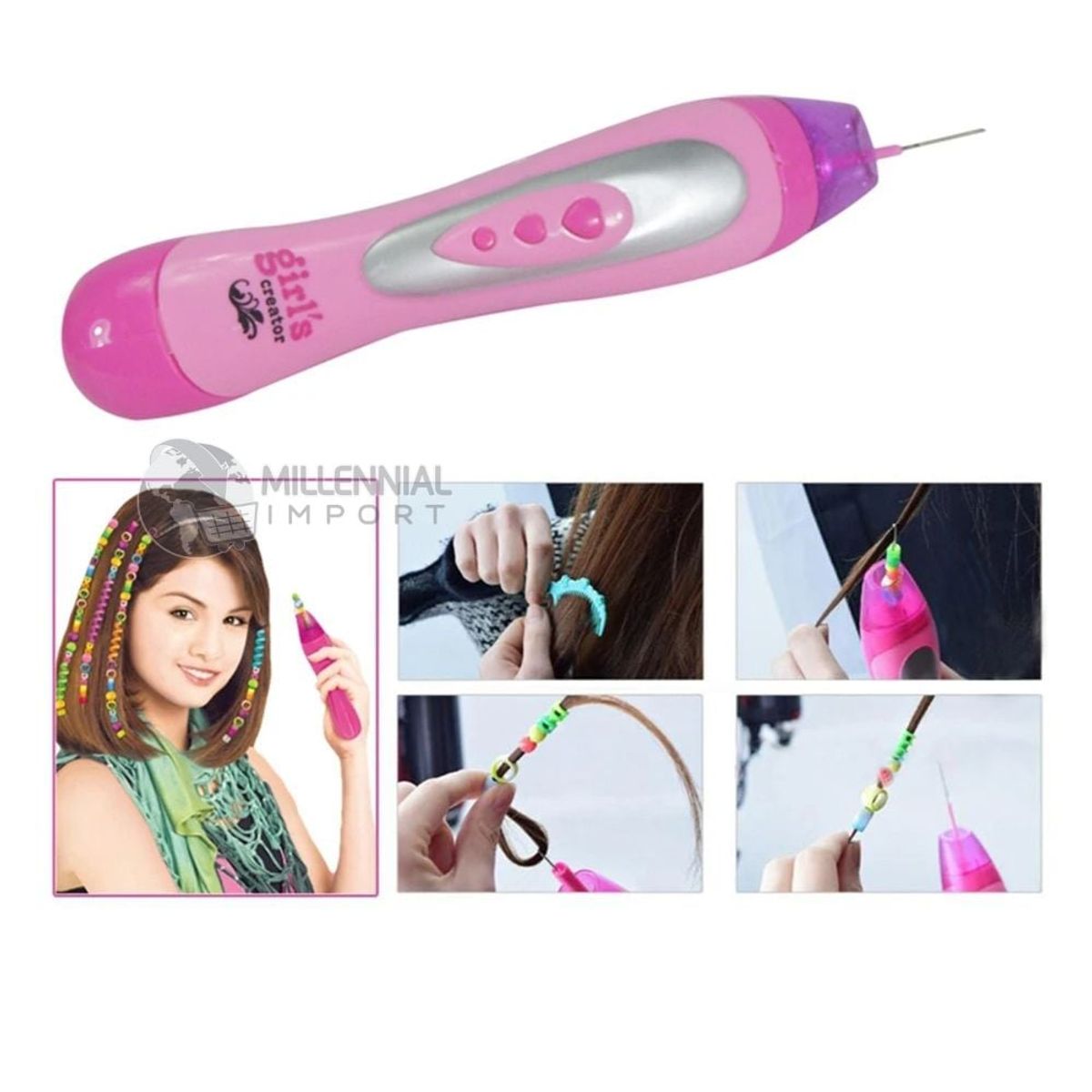 GENERICO - Kit Decorativo para el Cabello de las Niñas con Accesorios