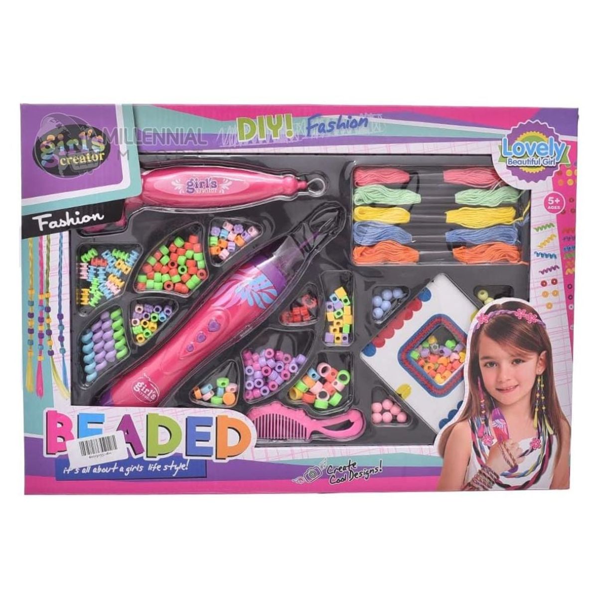 GENERICO - Juego de Trenzas Fáciles Dispositivo de Trenzado para Niñas