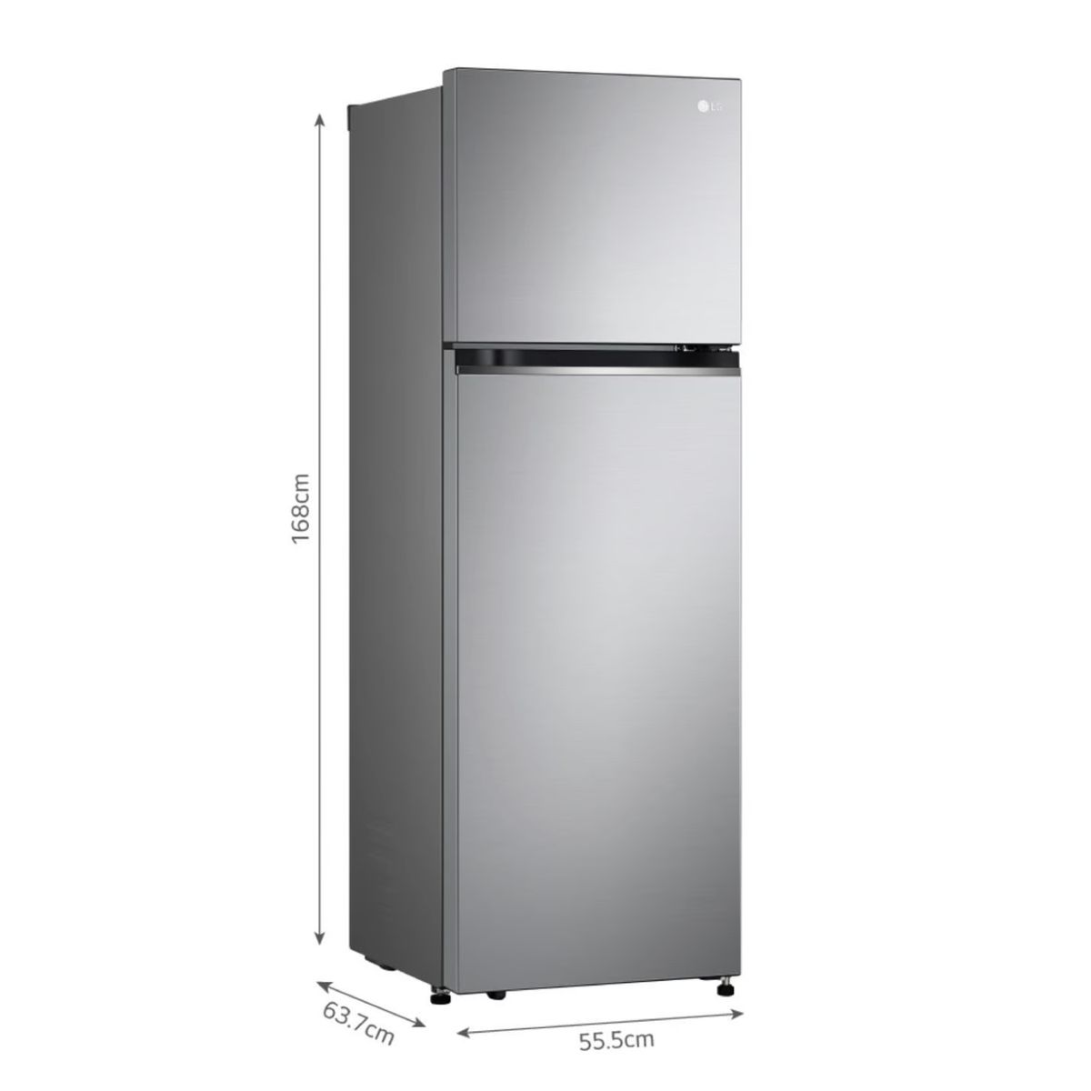 LG - Refrigeradora LG 264 Lts. Top Freezer con Door Cooling GT26BPP