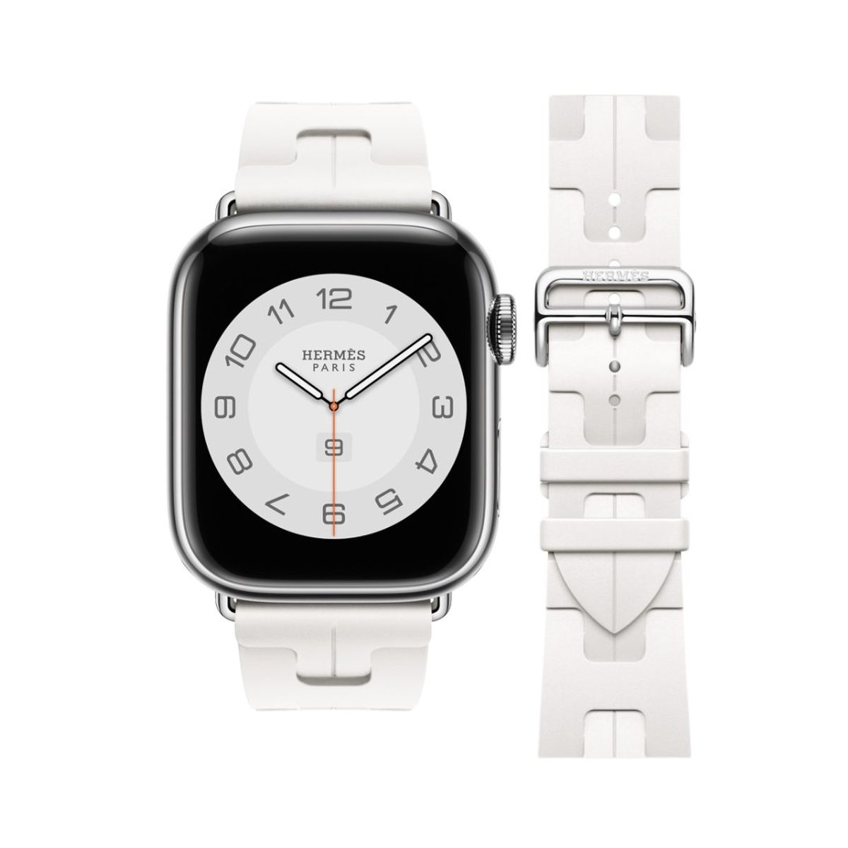 GENERICO - Correa Para Applewatch Y Watch Hermès 38-40-41mm Blanco