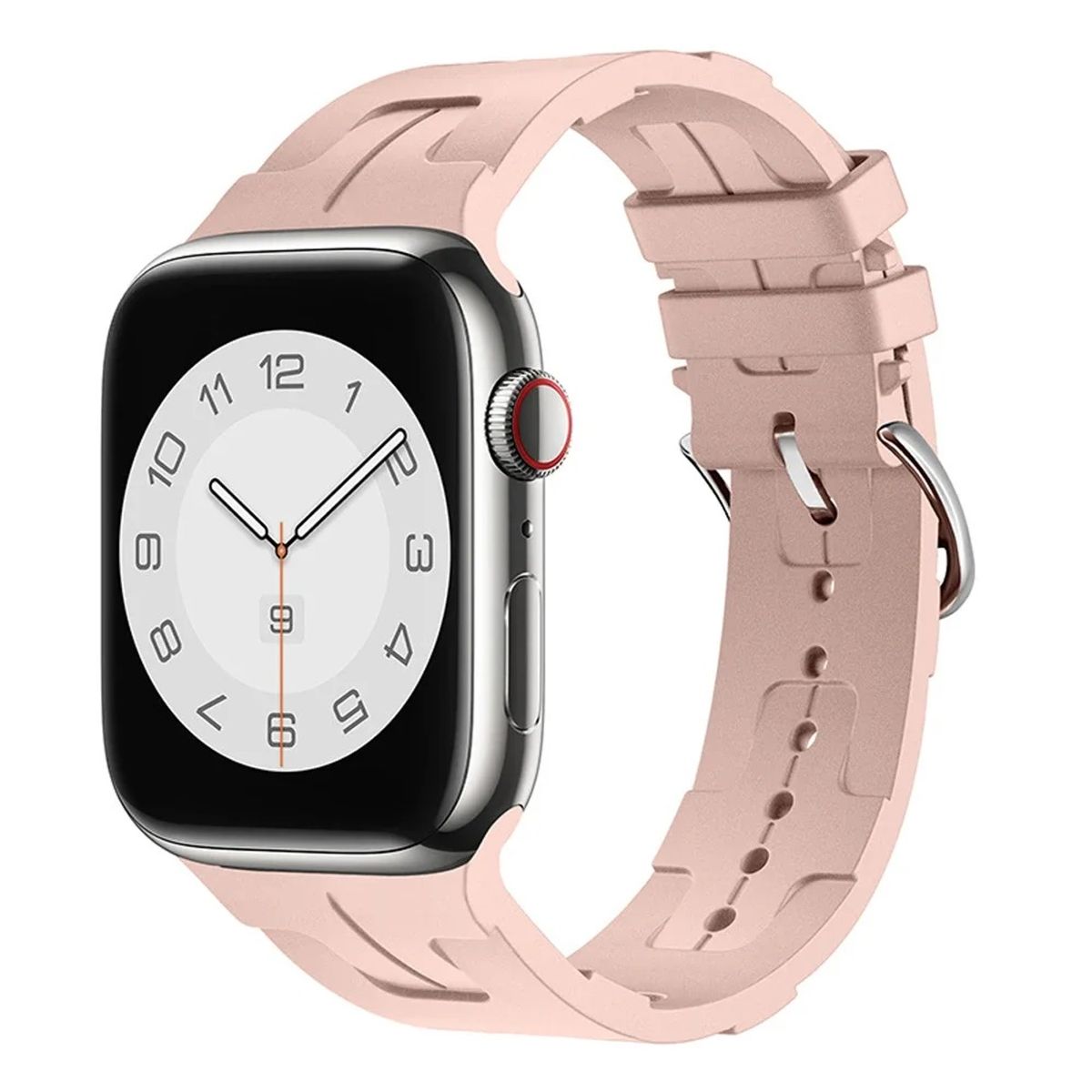 GENERICO - Correa Para Applewatch Y Watch Hermès 42-44-45-49mm Rosa