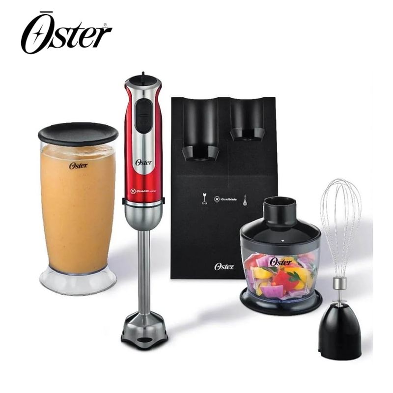 OSTER - Batidora de inmersión Oster con organizador y accesorios FPSTHB2801