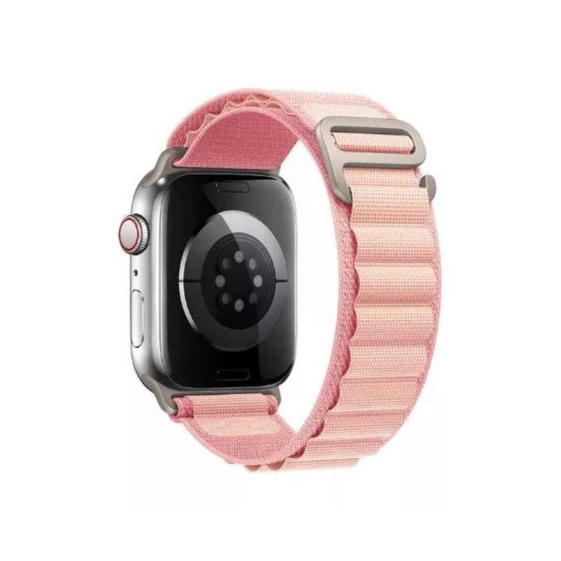 GENERICO - Correa Para Applewatch Y Watch Alpine Loop 42-44-45-49mm Rosa