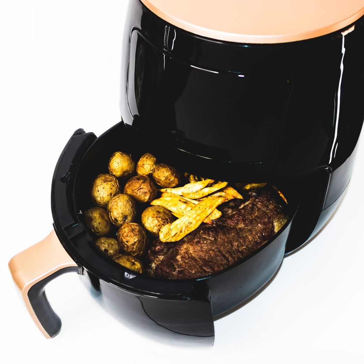 GENERICO - Freidora de aire 6 Litros antiadherente apagado aumentico