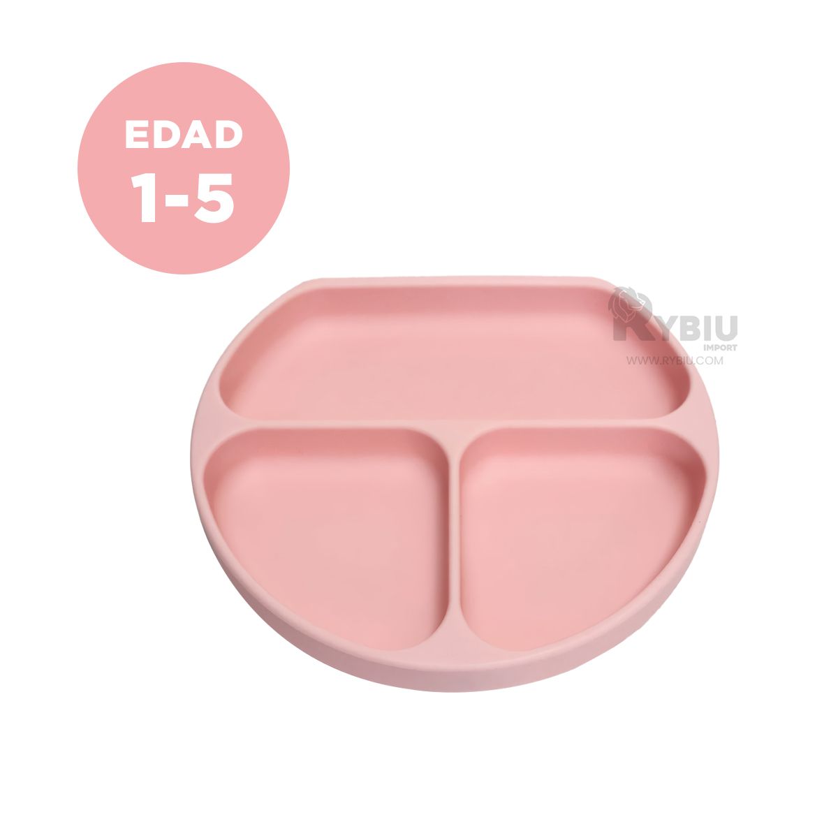 GENERICO - Vajilla con Diseño Infantil en Rosado Y+Gift Stickers