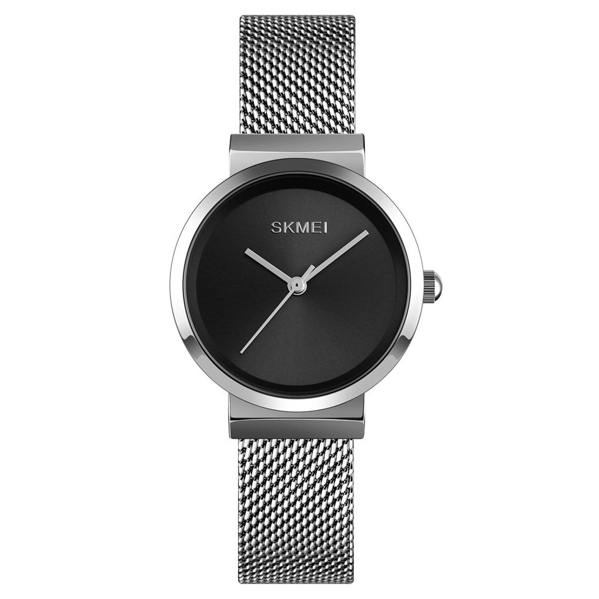 SKMEI - RELOJ SKMEI 1595 PLATEADO CORREA ACERO PARA MUJER