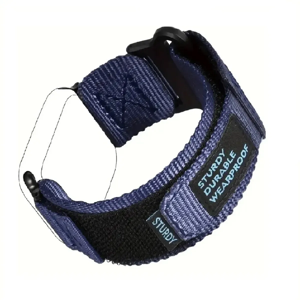 GENERICO - Correa Para Applewatch Y Watch Nylon Wearproof 38-40-41mm Azul