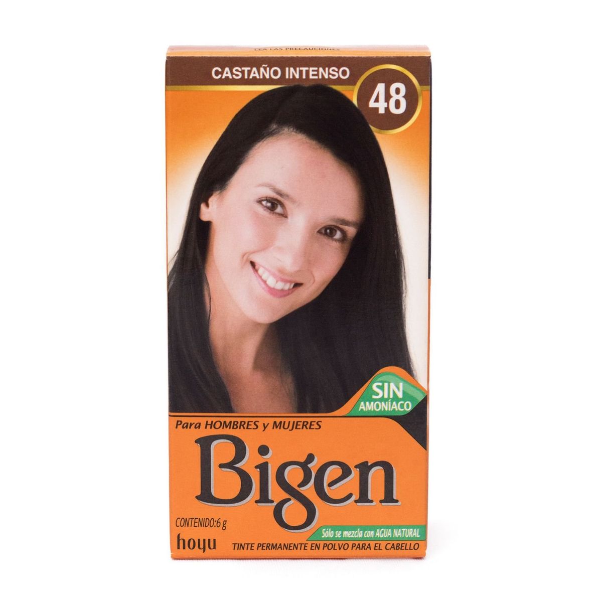 BIGEN - Tinte de Cabello en Polvo Bigen Castaño Intenso 48 Sin amoníaco
