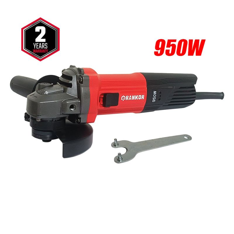 RANKOR - Amoladora Industrial 4 1/2" Rankor RAG950401 950W 11000rpm