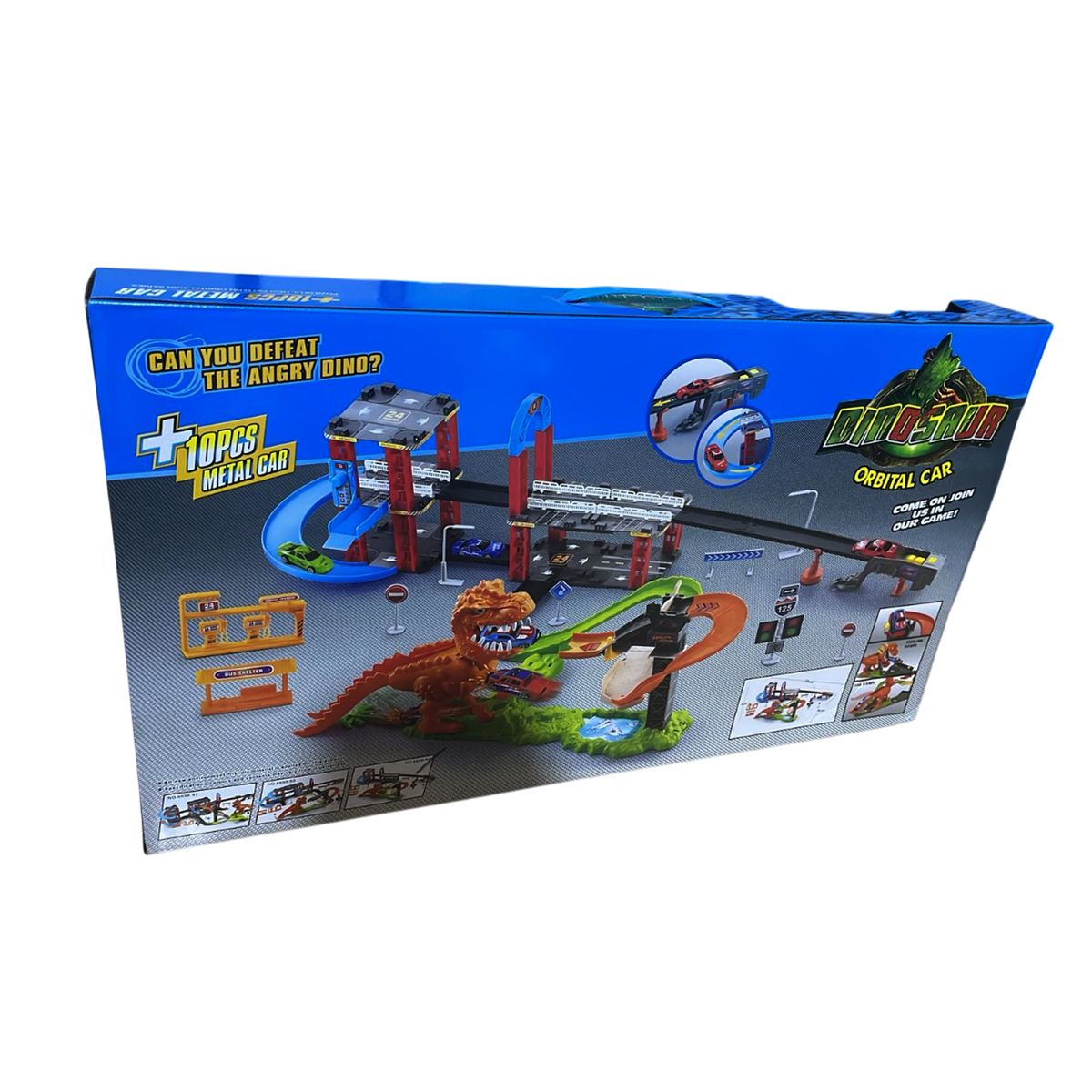 GENERICO - Juguete Pista de Carrera de Dinosaurio Orbital 94