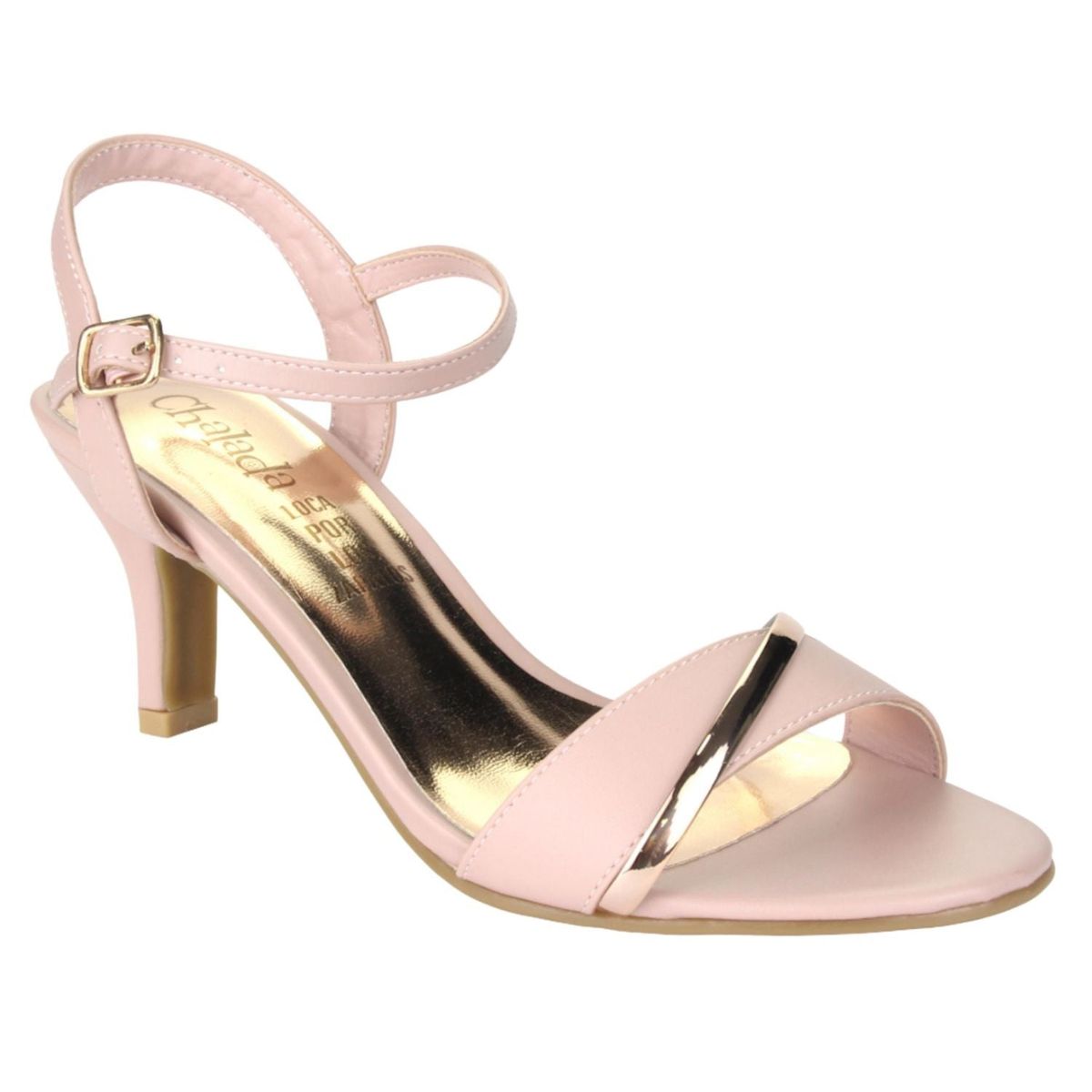 CHALADA - Sandalia Mujer Nude Fiesta Chalada Alastic-3